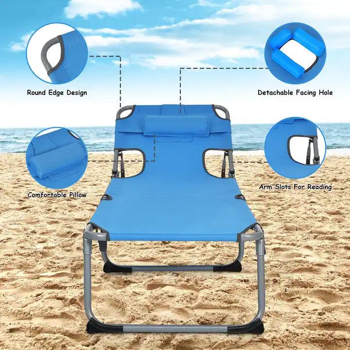 Beach Lounge Chair - KALESOUTDOOR